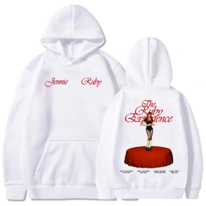 Beyaz Jennie Ruby 1st Studio Albümü ExtraL Yeni Kore kıcı Grafik