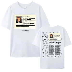 Beyaz JESSIE REYEZ ANILARDA ÖDEME Tur leri Yeni Albüm baskılı /Erkek Y