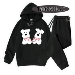 Beyaz Kapşonlu film köpek Detaylı ikili TAKIM