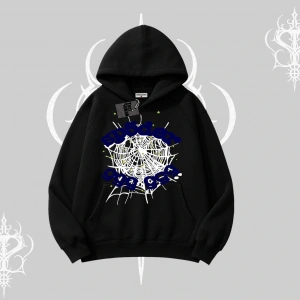 Beyaz Kapşonlu Sweatshirt Sp55der