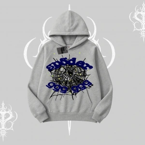 Beyaz Kapşonlu Sweatshirt Sp55der