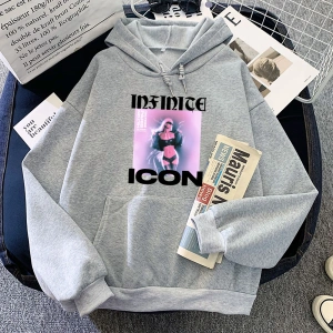 Beyaz kıyafetleri sonsuz simge Paris-Hilton Hoodies Ropa Mujer Sudaderasrahattr