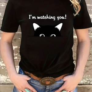 Beyaz Komik Baskılı Vintage Üstleri Hip Hop Streetweet Yaz