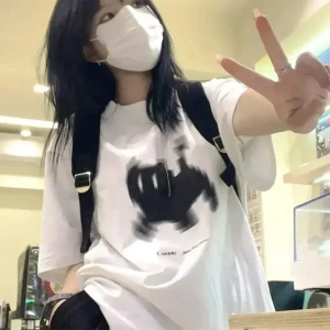 Beyaz Komik Hyrax Meme Tee Harajuku Vintage Yaz s