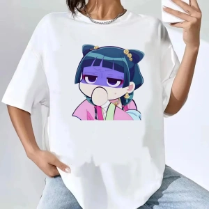 Beyaz Kusuriya Hiçbir Hitorigoto Maomao Kawaii Karikatür Tshirt Anime Este