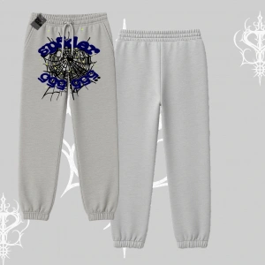 Beyaz Lastikli Eşofman Altı Sp55der