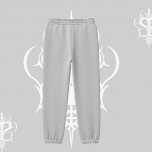 Beyaz Lastikli Eşofman Altı Vampir Dış