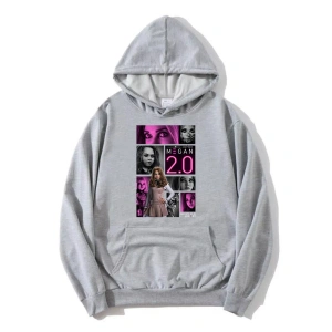 Beyaz M3GAN 2.0 Korku Filmi Grafik Moda uokak Şıklığ