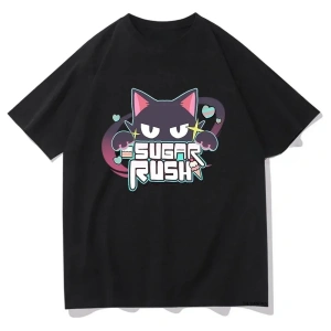 Beyaz Mavi Anime Arşiv Şeker Rush Komik Unisex Streetwear Manga Cosplay Giysi G