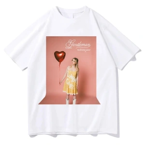 Beyaz Mckgrace Grace Gentemen şarkı lu 3D 3D ler/lar Tees