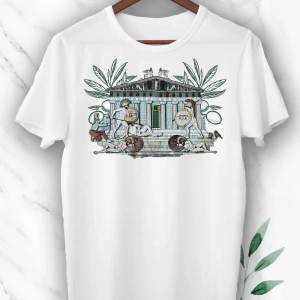 Beyaz Mitoloji Antik Kent Baskılı Unısex Tişört