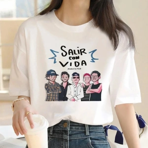 Beyaz Morat yaz tasarımcı Tshirt grafik komik Streetwear giysi kıyafetleri