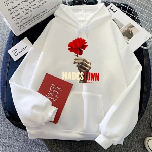 Beyaz Musical Hadestown Hoodies for Winter Casual Printing Roupas Femininas S