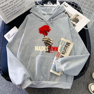 Beyaz Musical Hadestown Hoodies for Winter Casual Printing Roupas Femininas S