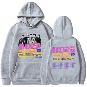 Beyaz NKOTB-B sihirli yaz turu Hoodie Hoodie deras Para Mujer Moletom
