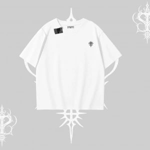 Beyaz Oversize Tişört Özel logolu