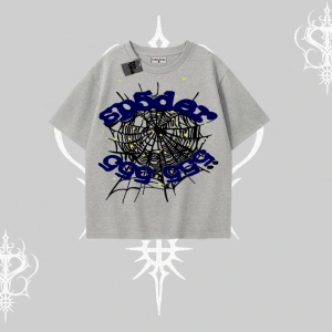 Beyaz Oversize Tişört Sp55der