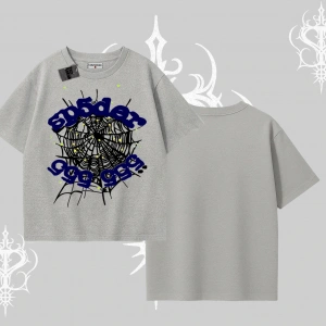 Beyaz Oversize Tişört Sp55der