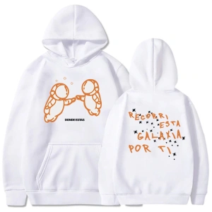 Beyaz Recorri Esta Galaxia Por Ti Hoodies Ivan Corneio Mirada Tour irt Cartoon Funny Gr