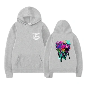 Beyaz Rock Band Gorillaz Y2k Hip Hop