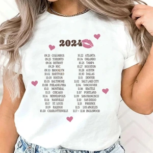 Beyaz Sabrina Marangoz Estetik Streetweed Grunge Kawaii Üniversitesi Hip Hop Tshirt A