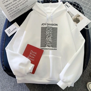 Beyaz Sevinç bölümü bantHoodies komik grafiklarsıcak kaz