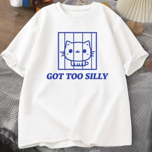 Beyaz Şeyler Durdurması Gerekiyor Komik Meme Trend Tavşan Unisex Grafik