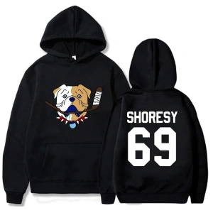 Beyaz Shoresy69 Sudbury yabanmersini buldog HoodiesCasual tiş