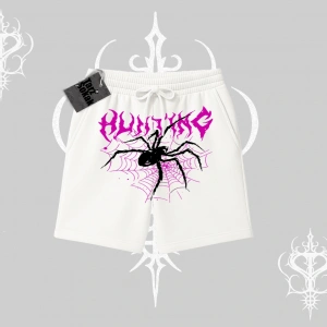 Beyaz Şort Autumn Spider