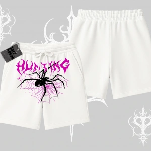 Beyaz Şort Autumn Spider