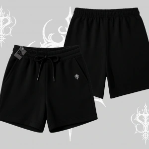 Beyaz Şort Özel logolu