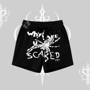 Beyaz Şort Why are u Scared