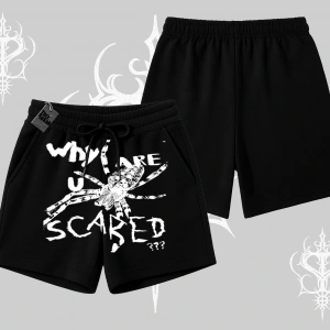 Beyaz Şort Why are u Scared