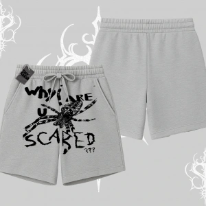 Beyaz Şort Why are u Scared