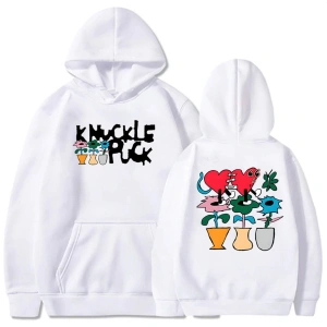 Beyaz Streetweed Knuckle Puck Rock Grubu Roupas Femininas