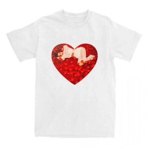 Beyaz Tees Jennie Ruby 1st Studio Albümü Yaz Yuvarlak Boyun Yumuşak