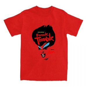 Beyaz The Musical Female Trouble Short Sleeve Cotton Round Neck Co