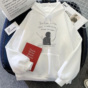 Beyaz Touring Sadece Tur Mat Malta kıcısı Moletom Feminino