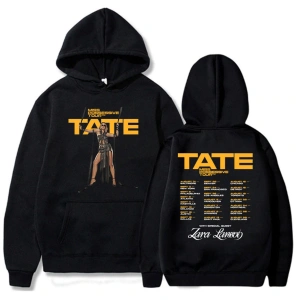 Beyaz Unisex 2025 Miss Possessive Tour Tate McRaes Singer Printing Sweatshirts Winter MenWomen S