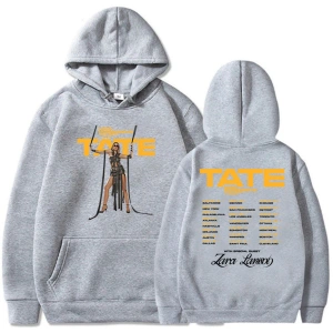 Beyaz Unisex 2025 Miss Possessive Tour Tate McRaes Singer Printing Sweatshirts Winter MenWomen S