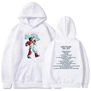 Beyaz Unisex albümü bay Skii Luh Tyler rapçi grafik Winter deras kapşonlu erkekle