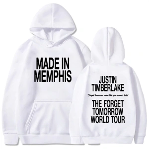 Beyaz Unisex arın dünya turu Justin Timberlake ağır zihinsel ka