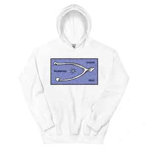 Beyaz Unisex Conan Gri Salıncaklı Kapüşonlular Rahat Sokak Hip Hop O-Boyun