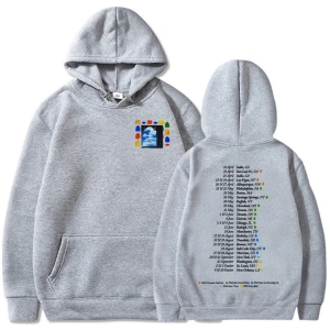 Beyaz Unisex Grafik giyim Band Hermanos Gutierrez Sonido Cosmico tur Ropa Hombre Stre