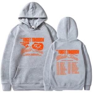 Beyaz Unisex Grafik giysi justin-timberlake yarın dünya turu Sudaderas Con Capucha kapşon