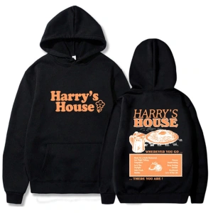 Beyaz Unisex Harrys House Love on Tour Hoody ErkekEstetik Retro Mangakomik Grafik B
