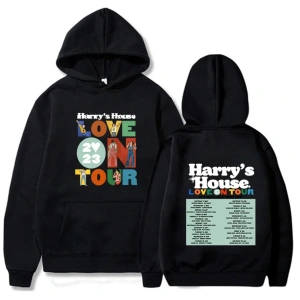 Beyaz Unisex Harrys House Love on Tour Hoody Vintage Güzel Estetik Hoodie Retro Komik Grafik G