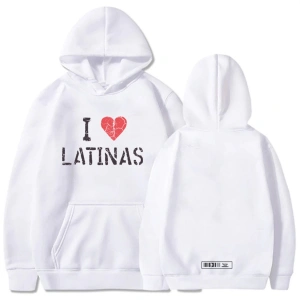 Beyaz Unisex J Balvin Mixteip Album Print Autumn Fleece