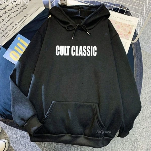 Beyaz Unisex Kült klasik Charli XCX rahat caderas Capucha üze