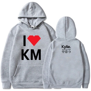 Beyaz Unisex Kylie Minogue Tension Tour 2025 Autumn Warm Fleece Male Sweatshirt Long Sleeve Singer